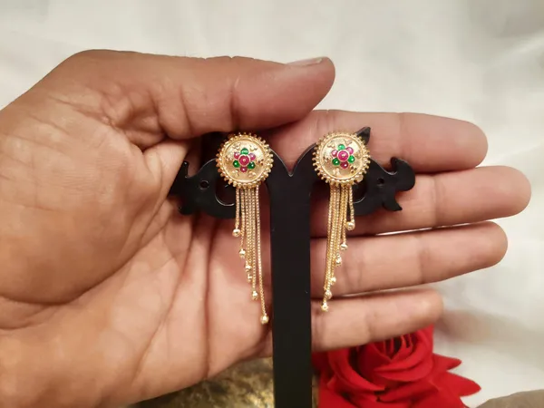 1_Gram_Gold-Plated_Brass_Earrings_For_Women