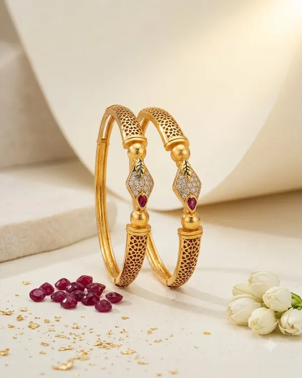 Traditional_Designer_Brass_Bangles_Set_with_Ruby_and_Stone_Work_for_Everyday_Wear
