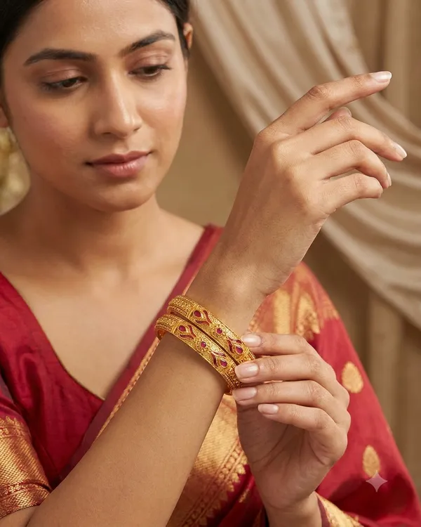 Traditional_Handcrafted_Brass_Bangle_Set_with_Intricate_Paisley_and_Stone_Work