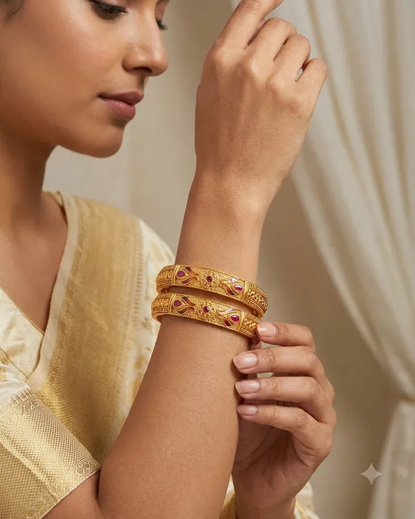 Traditional_Handcrafted_Brass_Bangle_Set_with_Intricate_Paisley_and_Stone_Work