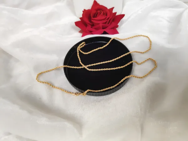 1_Gram_Gold-Plated_Chain_23_Inch_For_Women