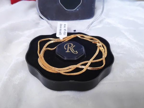 1_Gram_Gold-Plated_Chain_23.5_Inch_For_Women