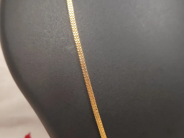 1_Gram_Gold-Plated_Chain_23.5_Inch_For_Women
