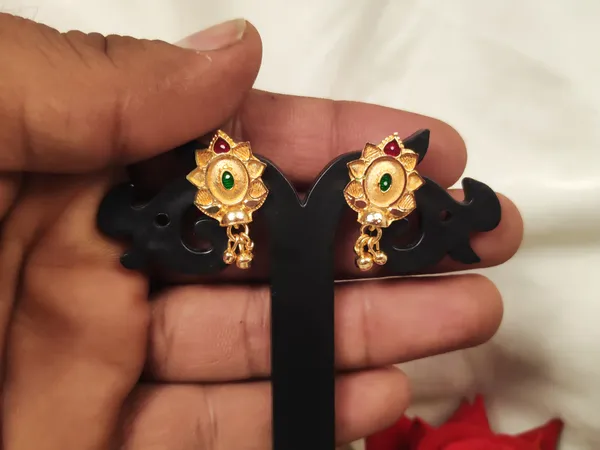1_Gram_Gold-Plated_Brass_Earrings_For_Women