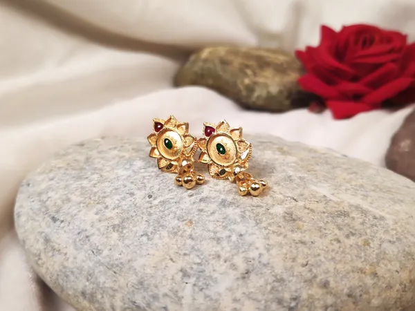 1_Gram_Gold-Plated_Brass_Earrings_For_Women