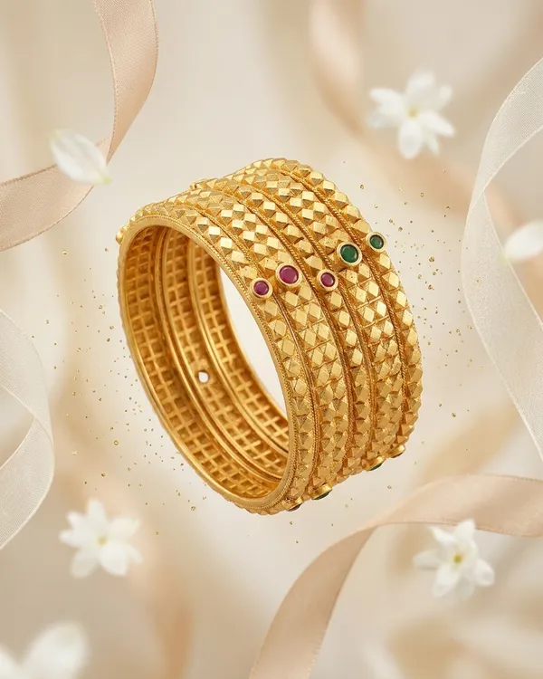 Elegant_Brass_Bangles_with_One_Gram_Gold_Plating_�_Set_of_6