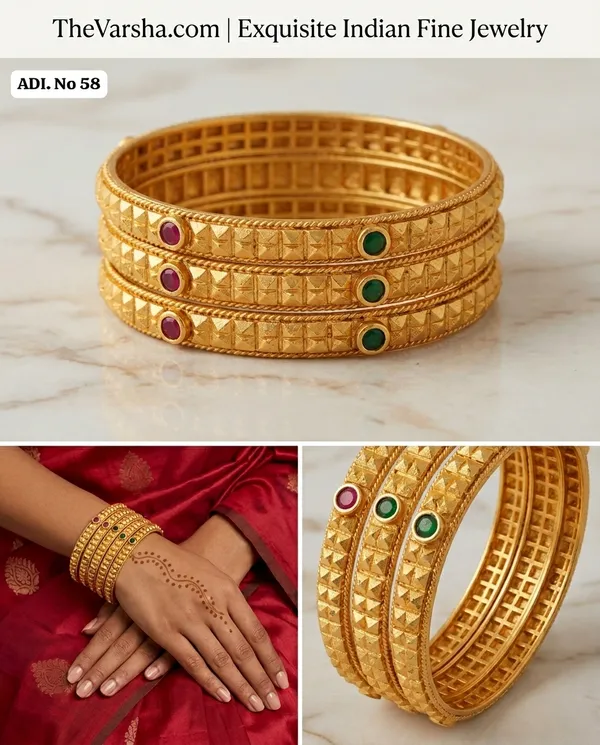 Elegant_Brass_Bangles_with_One_Gram_Gold_Plating_�_Set_of_6
