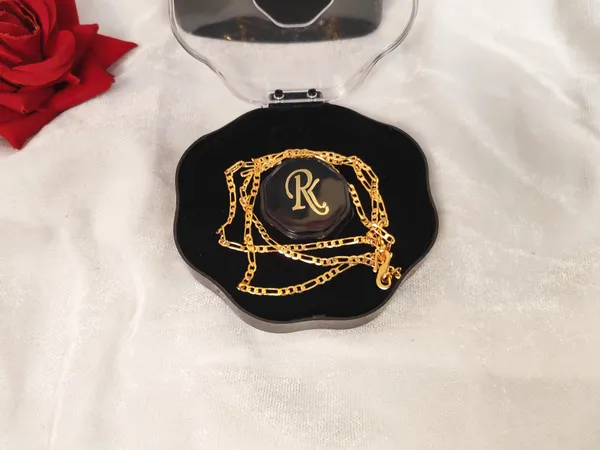 1_Gram_Gold-Plated_Chain_21.5_Inch_For_Women