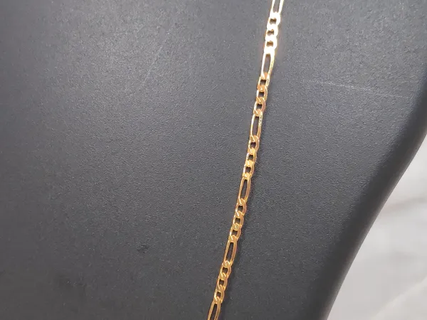 1_Gram_Gold-Plated_Chain_21.5_Inch_For_Women