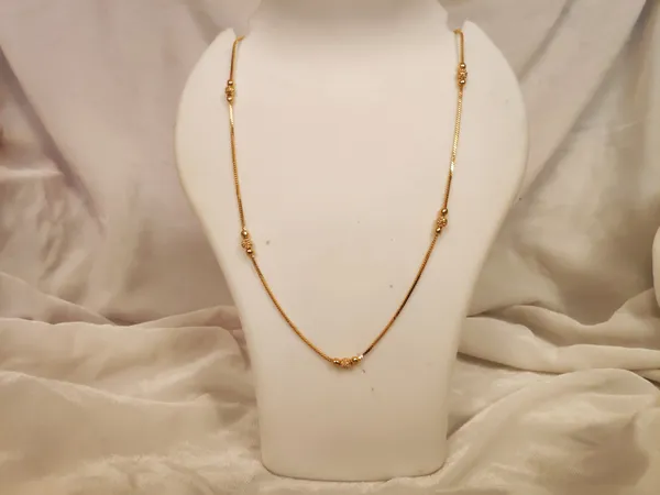 1_Gram_Gold-Plated_Chain_18_Inch_For_Women
