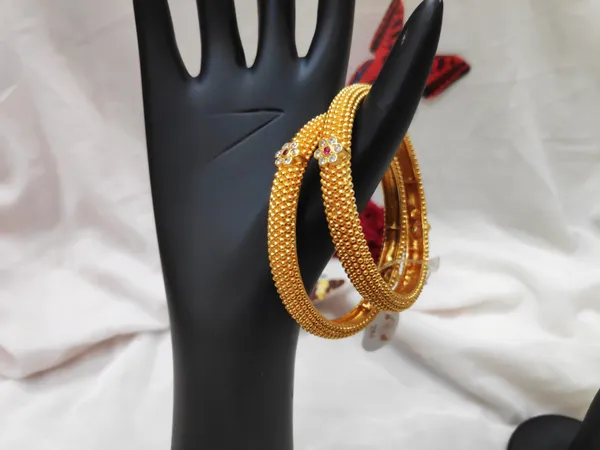 1_Gram_Gold-Plated_Brass_Rajasthani_Bangles_Set_Of_2