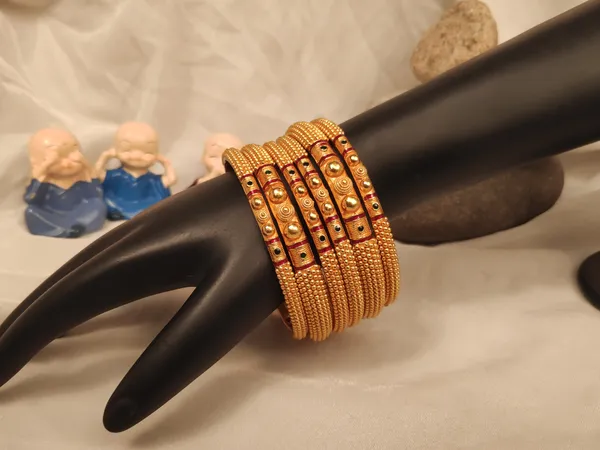 1_Gram_Gold-Plated_High_Gold_Bangles_Set