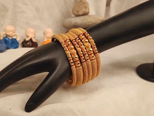 1_Gram_Gold-Plated_High_Gold_Bangles_Set