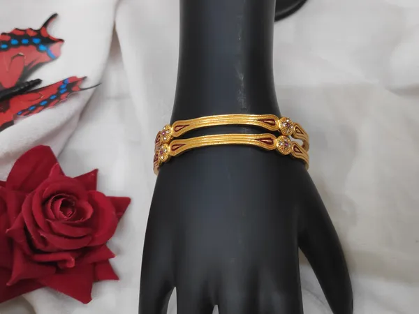 1_Gram_Gold-Plated_Brass_Bangles_Set_Of_2