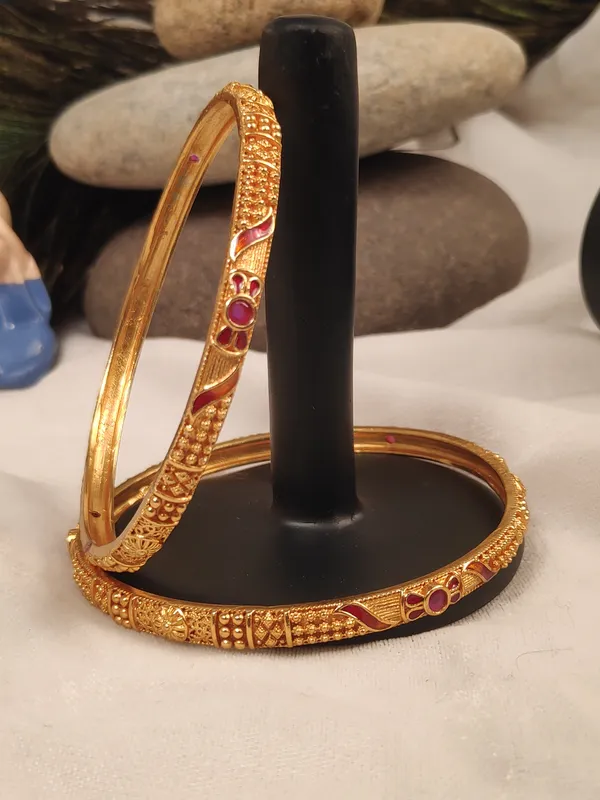 1_Gram_Gold-Plated_High_Gold_Bangles_Set