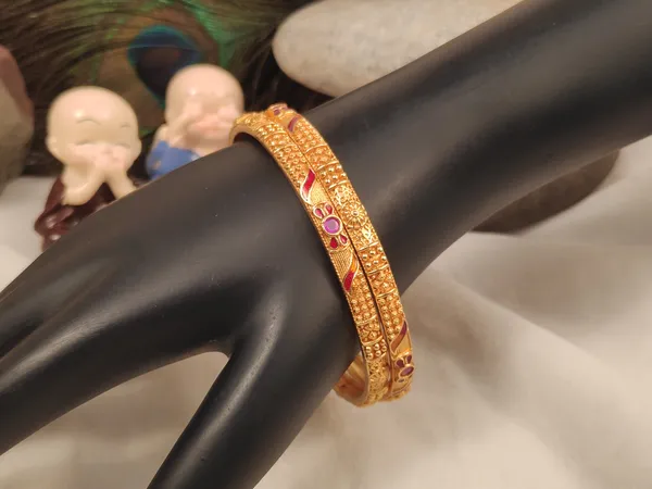 1_Gram_Gold-Plated_High_Gold_Bangles_Set