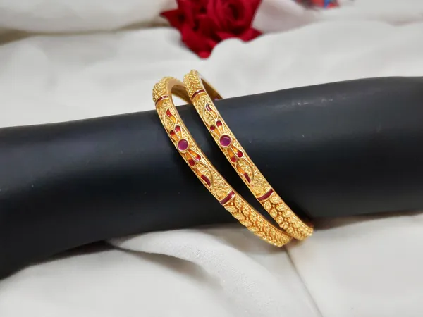1_Gram_Gold-Plated_Brass_Bangles_Set_Of_2