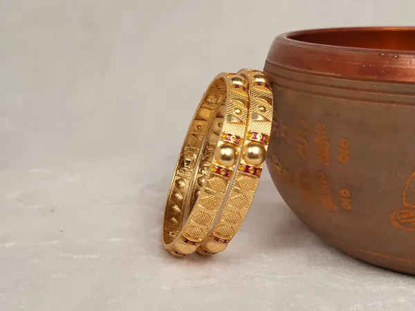 1_Gram_Gold-Plated_Brass_Rajasthani_Bangles_Set_Of_2