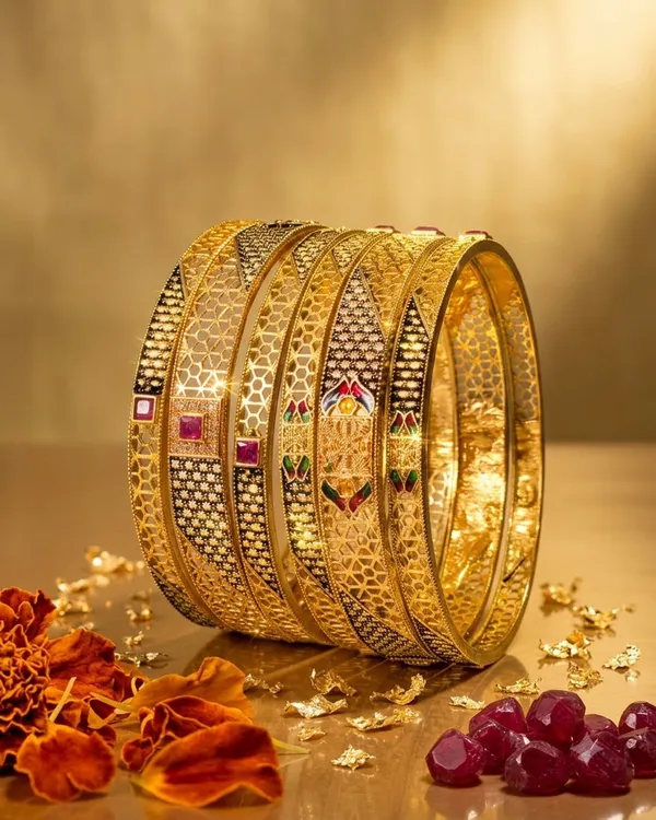 Chic_&_Durable_Brass_Bangle_Stack_for_Daily_Glamour
