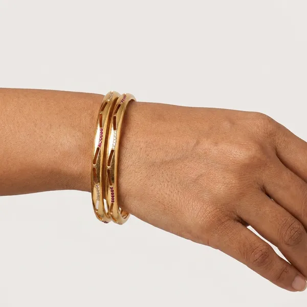 Elegant_Brass_Daily_Wear_Bangles_with_Ruby_&_White_Stone_Accents_-_Set_of_2