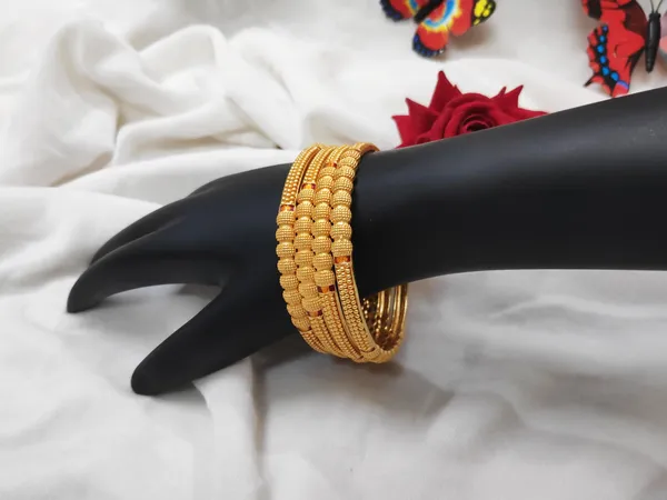 1_Gram_Gold-Plated_Brass_Bangles_Set_Of_4