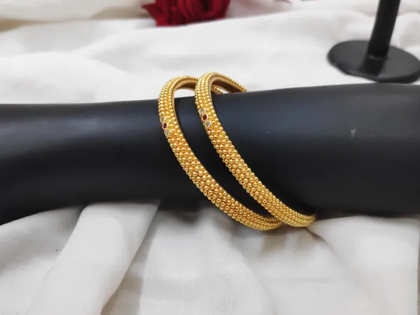 1_Gram_Gold-Plated_Brass_Rajasthani_Bangles_Set_Of_2