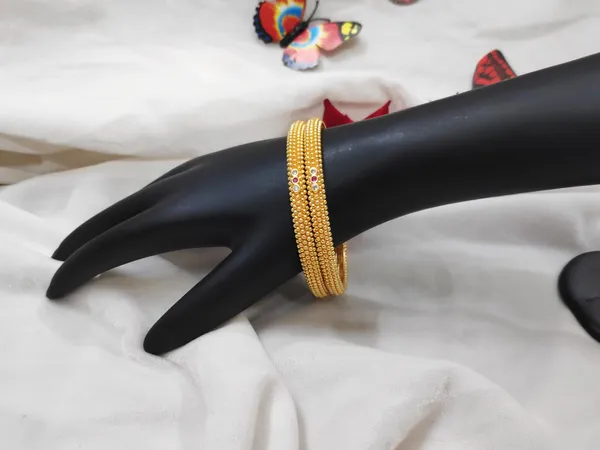 1_Gram_Gold-Plated_Brass_Rajasthani_Bangles_Set_Of_2
