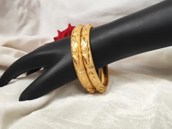 1_Gram_Gold-Plated_Silver_Bangles_For_Women