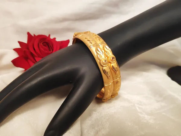 1_Gram_Gold-Plated_Silver_Bangles_For_Women