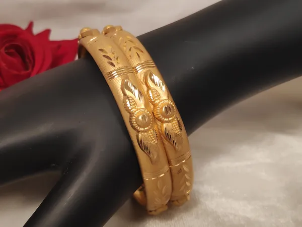 1_Gram_Gold-Plated_Silver_Bangles_For_Women