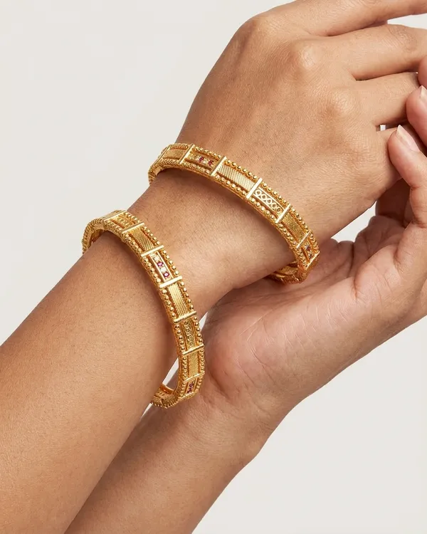 The_Aurelia_Antique_Gold_Bangle_Set_(Set_of_2)