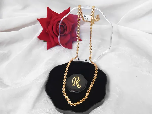 1_Gram_Gold-Plated_Chain_22.5_Inch_For_Women