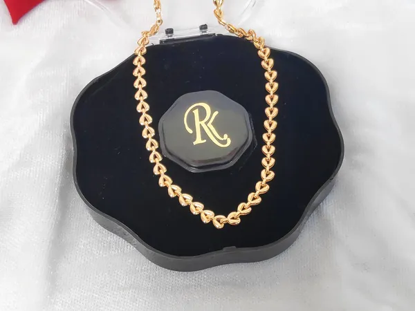 1_Gram_Gold-Plated_Chain_22.5_Inch_For_Women