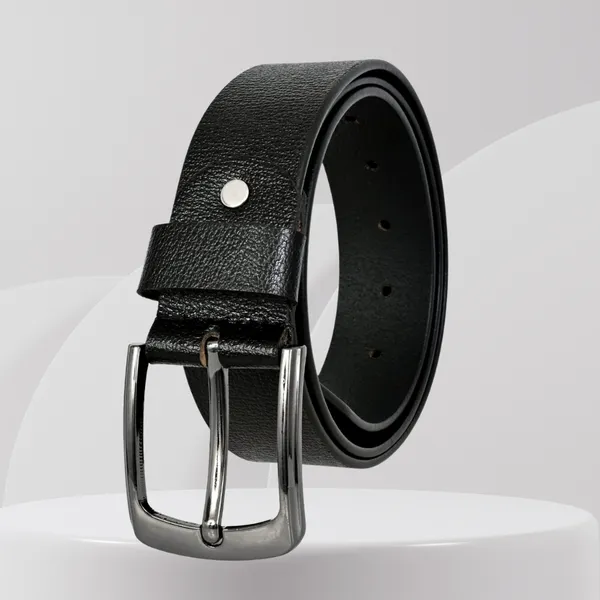 Black_Leather_Belt_With_Metal_Buckle_For_Men_|_Premium_Smooth_Leather_Lightweight_Classic_Belt_With_Durable_Stitching_|_Width_3.5cm_(35mm)