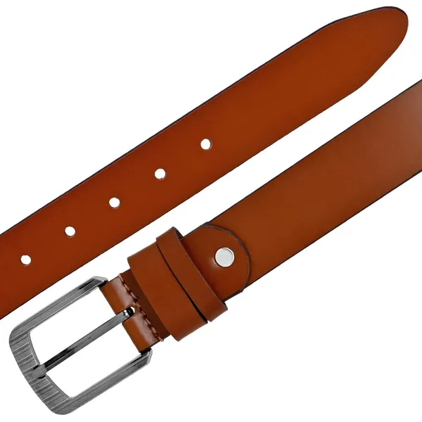 Brown_Leather_Belt_With_Metal_Buckle_For_Men_|_Premium_Smooth_Leather_Lightweight_Classic_Belt_With_Durable_Stitching_|_Width-_3cm(30mm)
