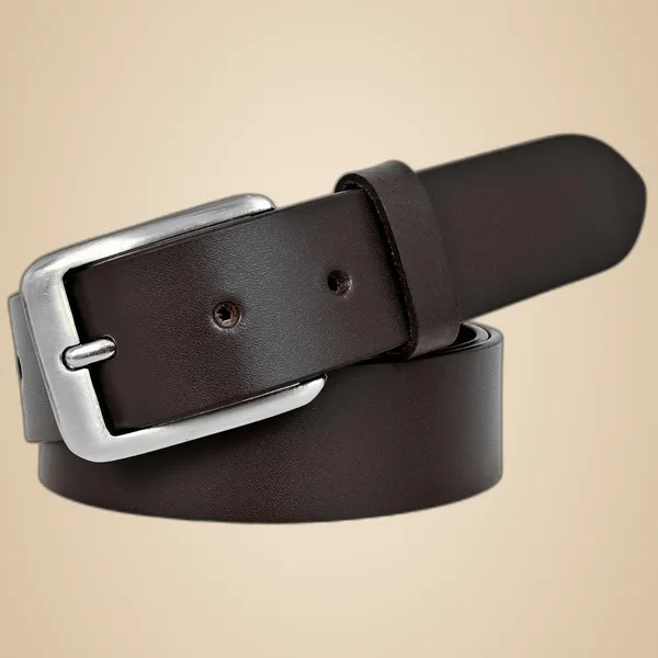 Brown_Leather_Belt_With_Metal_Buckle_For_Men_|_Premium_Smooth_Leather_Lightweight_Classic_Belt_With_Durable_Stitching_|_3cm_(30mm))