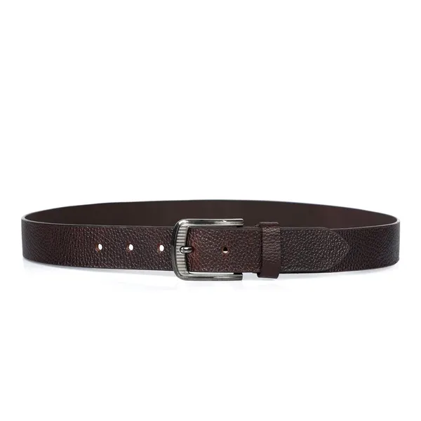 Dark_Brown_Leather_Belt_With_Metal_Buckle_For_Men_|_Premium_Smooth_Leather_Lightweight_Classic_Belt_With_Durable_Stitching_|_Width-_3.5cm_(35mm)