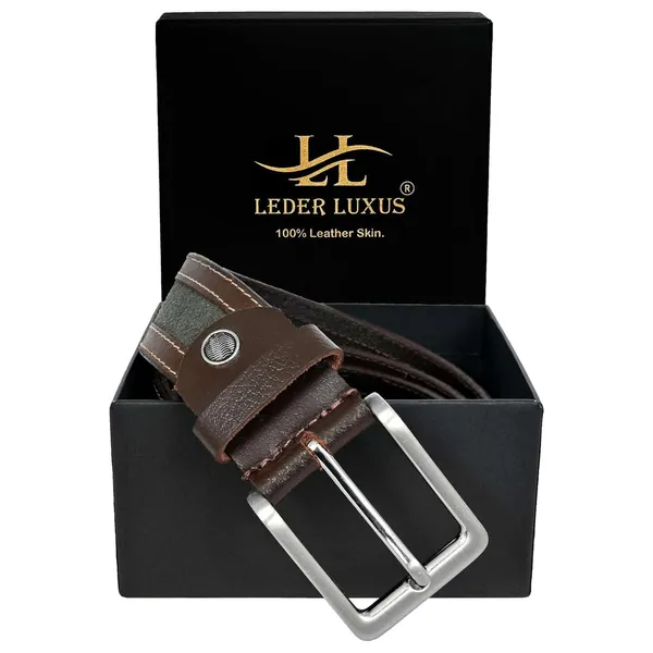 Green_Leather_Belt_With_Metal_Buckle_For_Men_|_Premium_Smooth_Leather_Lightweight_Classic_Belt_With_Durable_Stitching_|_Width-_3cm_(30mm)