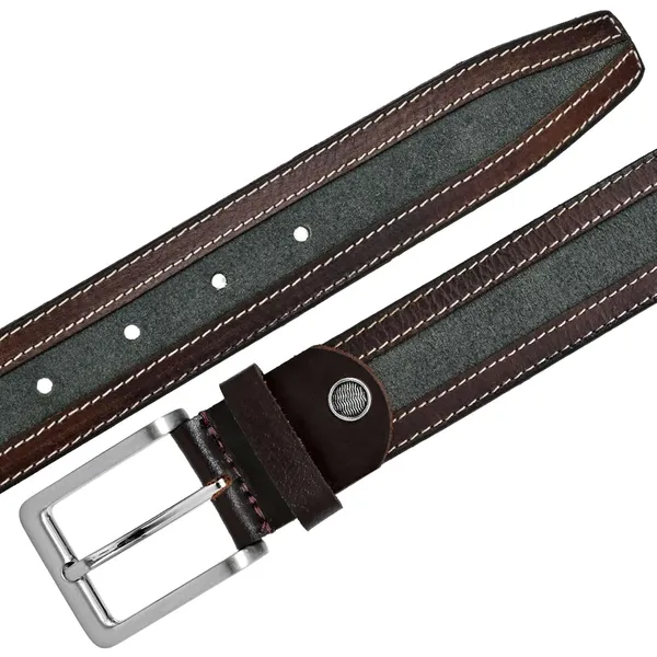 Green_Leather_Belt_With_Metal_Buckle_For_Men_|_Premium_Smooth_Leather_Lightweight_Classic_Belt_With_Durable_Stitching_|_Width-_3cm_(30mm)