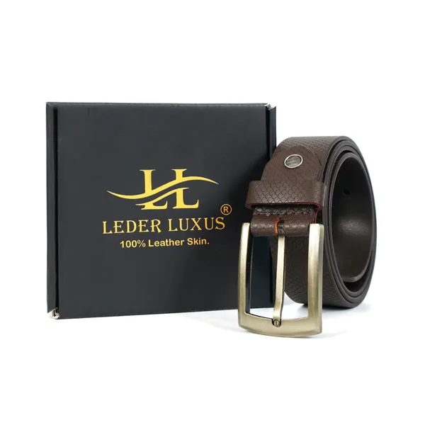 Brown_Leather_Belt_With_Metal_Buckle_For_Men_|_Premium_Fish_Print_Leather_Lightweight_Classic_Belt_With_Durable_Stitching_|_Width-3cm_(30mm)