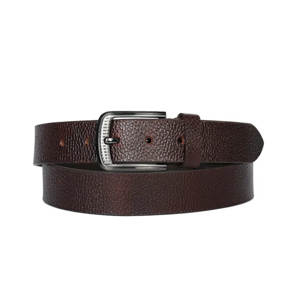 Dark_Brown_Leather_Belt_With_Metal_Buckle_For_Men_|_Premium_Smooth_Leather_Lightweight_Classic_Belt_With_Durable_Stitching_|_Width-_3.5cm_(35mm)