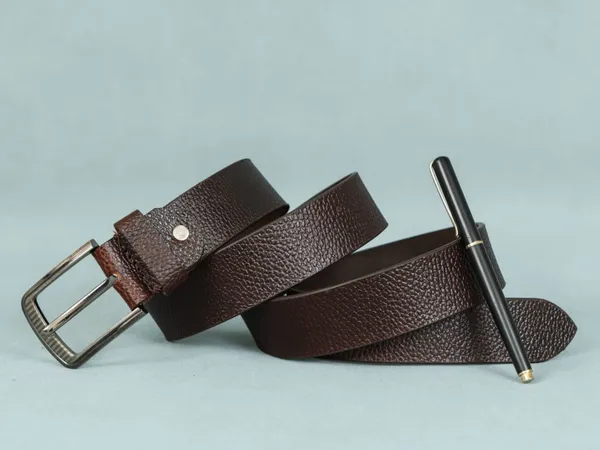 Dark_Brown_Leather_Belt_With_Metal_Buckle_For_Men_|_Premium_Smooth_Leather_Lightweight_Classic_Belt_With_Durable_Stitching_|_Width-_3.5cm_(35mm)