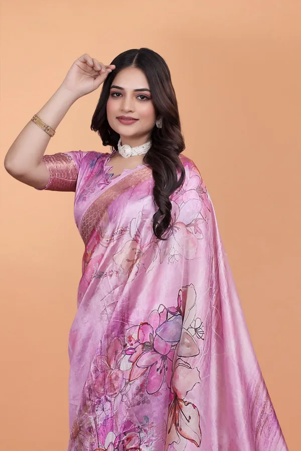 Baby_Pink_Soft_Silk_Saree_with_Floral_Digital_Print_&_Copper_Zari_Border