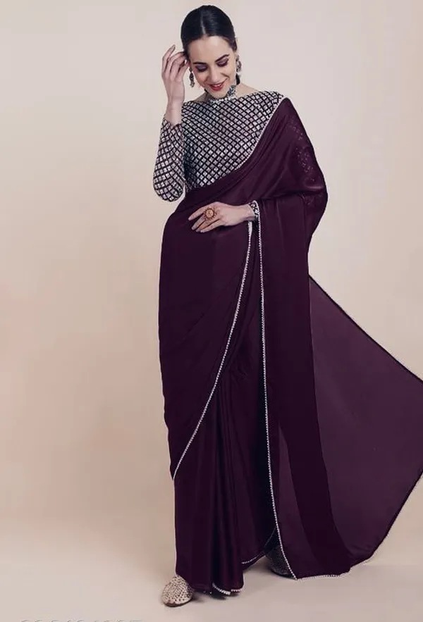 Purple_Sana_Silk_Solid_Saree_For_Women_With_Unstitched_Blouse