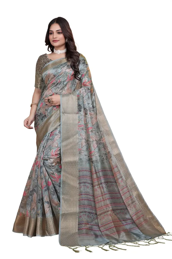 Soft_Blue-Green_Floral_Printed_Silk_Saree_with_Zari_Border