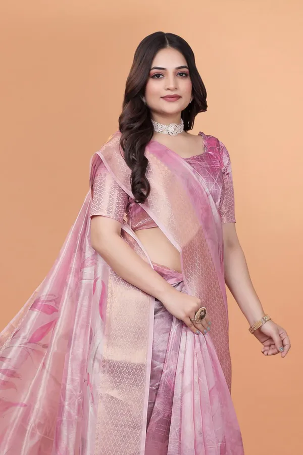Soft_Pink_Silk_Saree_with_Elegant_Leaf_Pattern