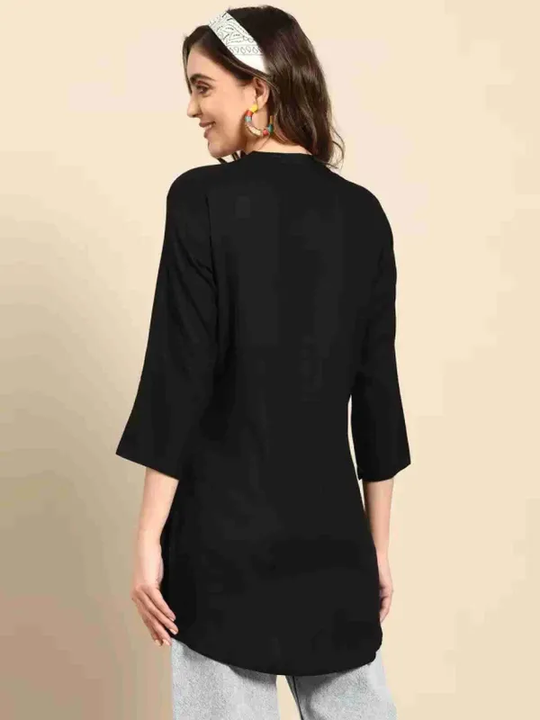 Black_Viscose_Rayon_Solid_Top_For_Women