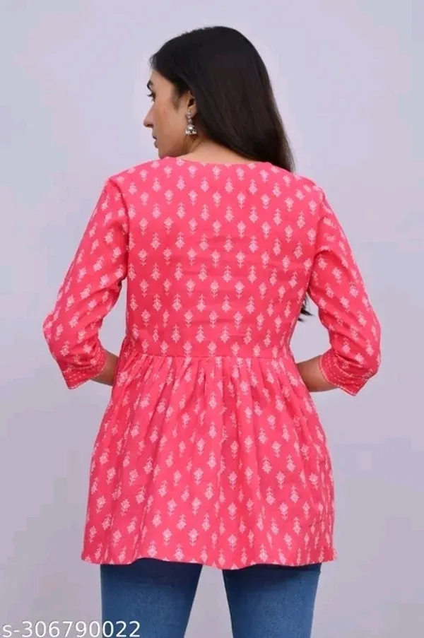 Pink_Cotton_Blend_Embellished_Regular_Top_For_Women