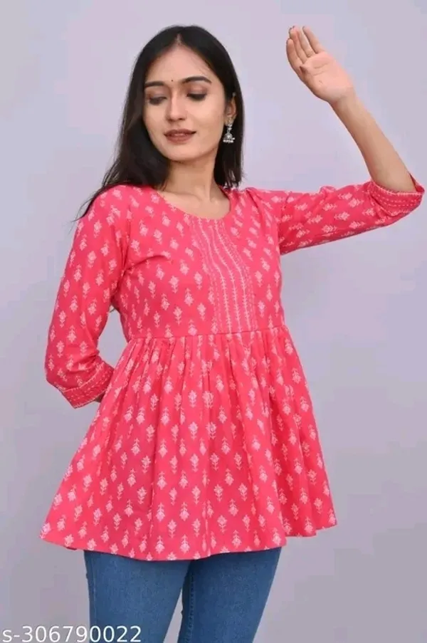 Pink_Cotton_Blend_Embellished_Regular_Top_For_Women