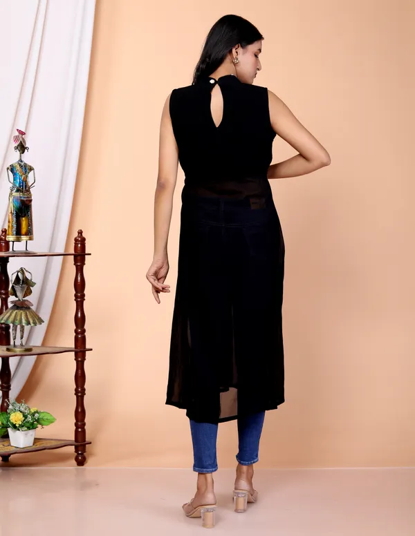 Black_Viscose_Rayon_Printed_Regular_Kurta_For_Women